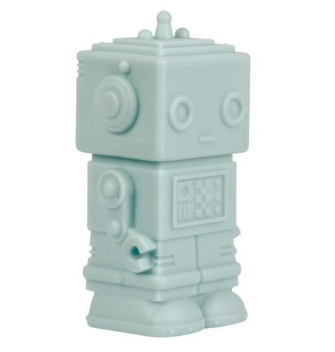 Mini éjjeli fény: ROBOT füstös kék