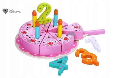 Eco Toys Születésnapi torta gyertyákkal