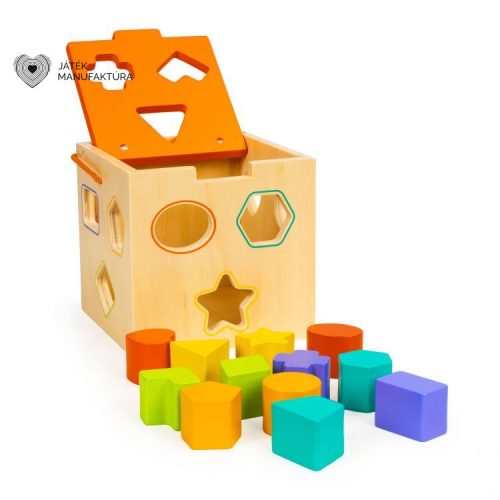 Eco Toys Hordozható formabedobó kocka