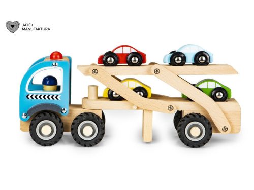 Eco Toys Fa autószállító teherautó