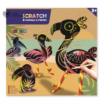 Avenir Flamingó - karckép technika