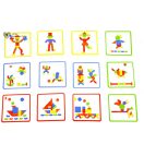 Djeco Mágneses geometriai kirakó, bőröndben