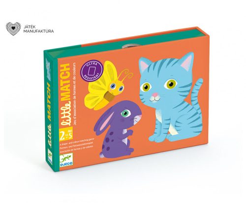 Djeco Little Match – Színpárosító kártyajáték 2,5 éves kortól