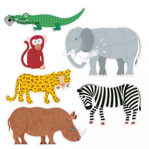 Djeco Afrikai állatok óriás puzzle