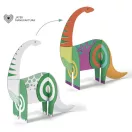 Djeco Élet a dinoszauruszok korában - DIY készlet gyerekeknek 5 éves kortól