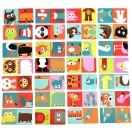 Djeco Domino Puzzle – Kétoldalas dominó – állatok és pöttyök