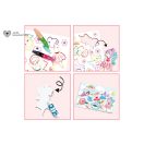 Djeco Rajzold le! Balerinák, színezőkészlet 3-6 éves lányoknak