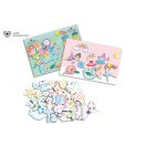 Djeco Rajzold le! Balerinák, színezőkészlet 3-6 éves lányoknak