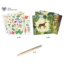 Djeco Természet szépsége - Satírozó képkészítő - DIY