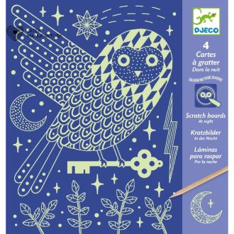 Djeco Éjszaka, karckép technika