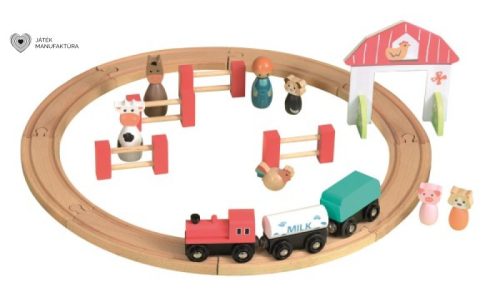 Egmont Toys Vonat sínpályával