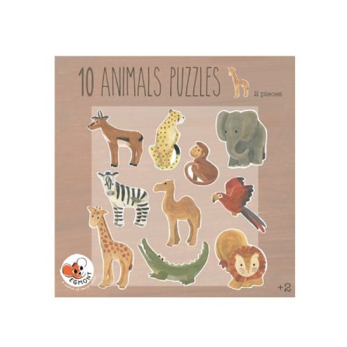 Állatok - duo puzzle