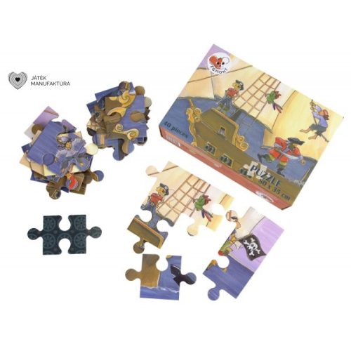 Egmont Toys Kalózok - 40 db-os puzzle kofferben