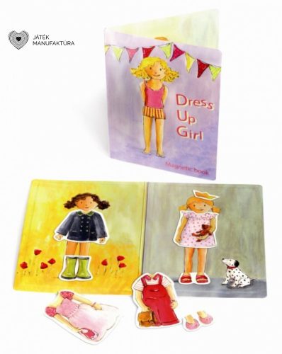 Egmont Toys Mágneses öltöztető játék – kislány