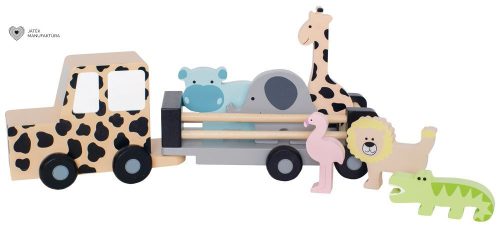 Jabadabado Utánfutós autó szafari állatokkal 