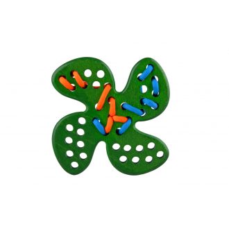 Lupo/Lobito Virág fűzős fajáték, zöld