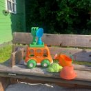 Magni Autós öko homokozó szett (6 db)