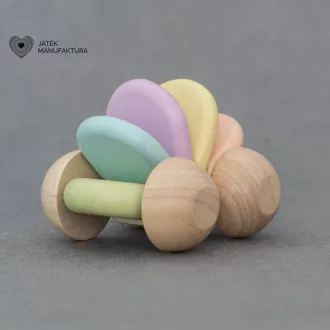 PlanToys Baby autó, pasztell