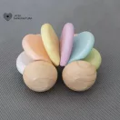 PlanToys Baby autó, pasztell