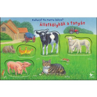 Kukucs! Te merre laksz? - Állatkölykök a tanyán - ablakos lapozó kisgyerekeknek