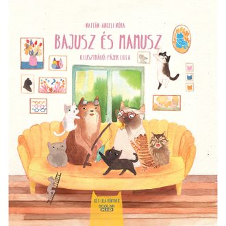 Bajusz és Mamusz - Cica könyv óvodásoknak