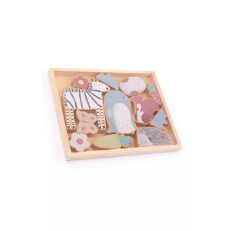 Andreu Toys Színes élővilág - fajáték állatok