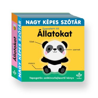   Szeretem az állatokat! – Tapogatós szókincsfejlesztő könyv