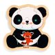 Djeco Fa puzzle - Panda, 9 db-os - Puzzlo Panda