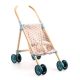 Djeco Babakocsi - Fa babakocsi, 44 cm - Wooden Stroller Little Cubes