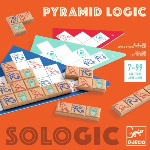 Djeco Logikai játék - Piramis - Pyramid Logic