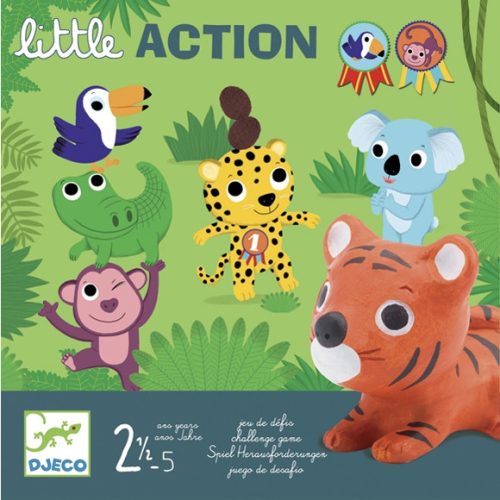 Djeco Little Action – Mozgásos társasjáték 2,5 éves kortól