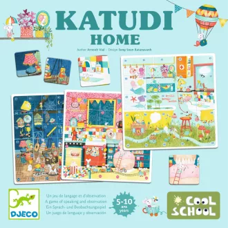 Djeco Katudi Home - Társasjáték - Fedél alatt
