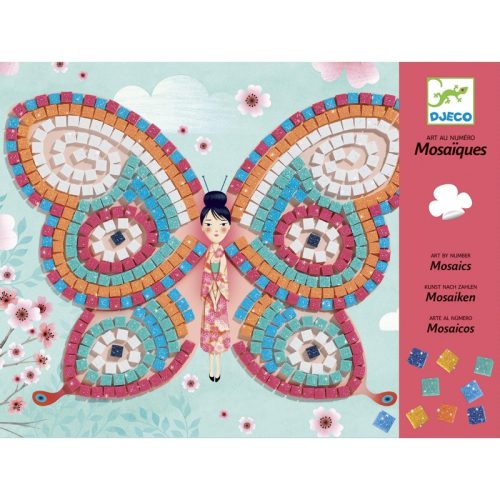 Djeco Pillangók - Mozaikkép készítés