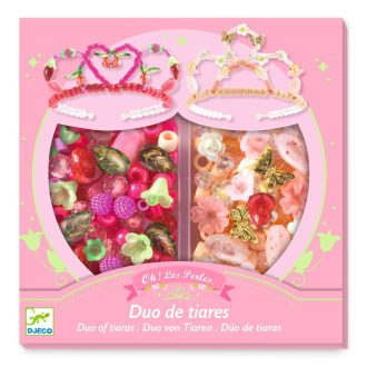Djeco Duo of tiaras – Ékszerkészítő szett lányoknak
