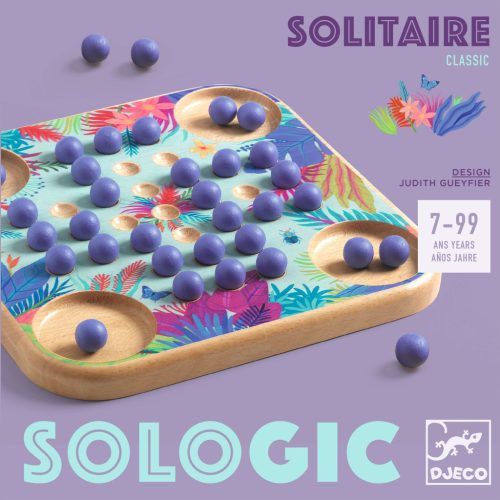 Djeco Logikai játék - Passziánsz - Solitaire