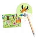 Djeco Satírozó képkészítés - Kerti parti - Party time!