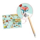 Djeco Járgányok az aszfalton - Satírozó képkészítés