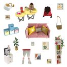 2Kids Toys - Babaház miniatúra Nappali - Napfény - JátékManufaktúra