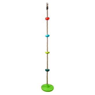 2Kids Toys - Mászókötél tárcsákkal, színes - JátékManufaktúra