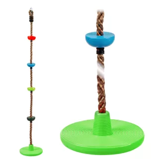 2Kids Toys - Mászókötél tárcsákkal, színes - JátékManufaktúra