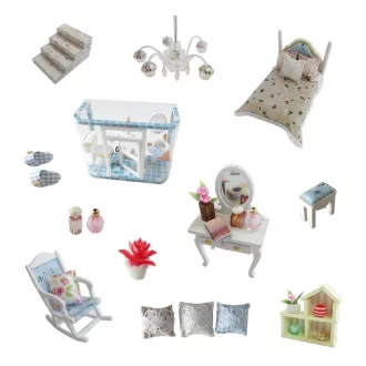 2Kids Toys - Babaház miniatúra Cuki villa - JátékManufaktúra