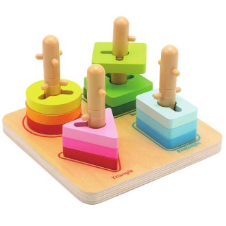 2Kids Toys - Formaberakó geometriai alakzatok - JátékManufaktúra