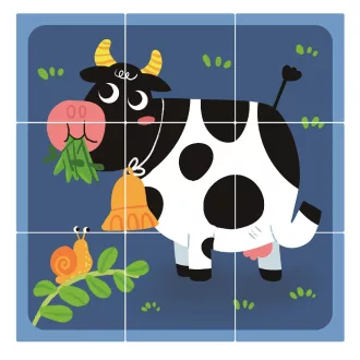 2Kids Toys - Fa kockák Farm - JátékManufaktúra