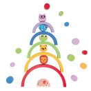 2Kids Toys - Egyensúlyozó szivárvány állatokkal - JátékManufaktúra