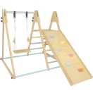 2KidsToys-Fából készült játszószett csúszdával - JátékManufaktúra