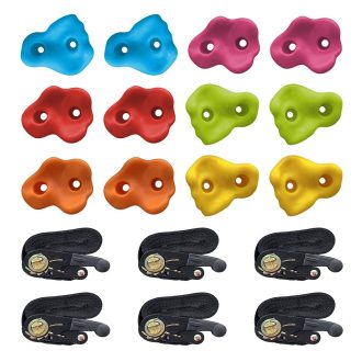 2Kids Toys - Mászófogantyúk hevederekkel fára, 12 db - JátékManufaktúra