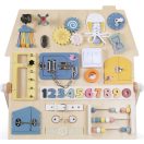 2Kids Toys - Szenzoros activity tábla Házikó - JátékManufaktúra