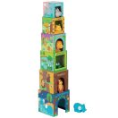 2Kids Toys - Safari állatos kockák - JátékManufaktúra