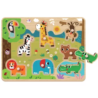 2Kids Toys - Puzzle Szafari - JátékManufaktúra