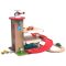 2Kids Toys - Fa garázs vonatpályával - JátékManufaktúra
